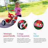 SmarTrike Folding Fun Tricycle Red 1310503 - Colorland Toys